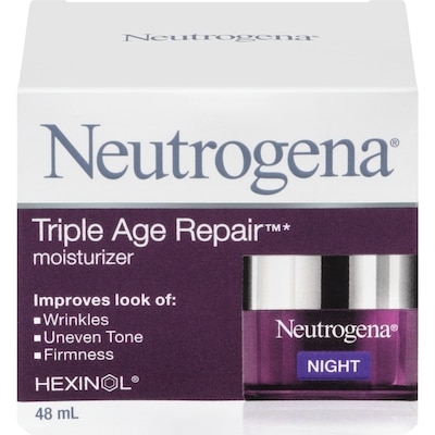 Neutrogena Triple Age Repair Night Moisturizer 48 ml, $89.56/100ml