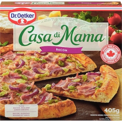 Dr Oetker Casa di Mama Bacon Pizza 405 g, $1.73/100g