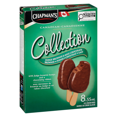 Canadian Collection Fudge Brownie & Milk Chocolate Ice Cream Bar