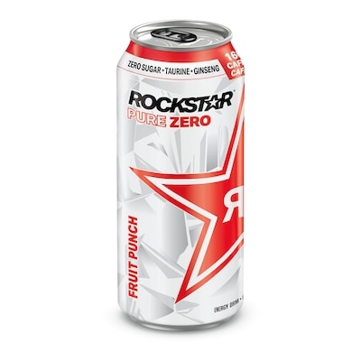 Rockstar Pure Zero Punched Energy Drink 473 ml, $0.84/100ml