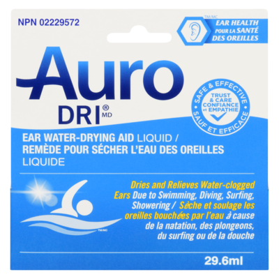 Auro Dri Gouttes pour les oreilles Auro Dri 29.6 ml, 16,86 $/100ml