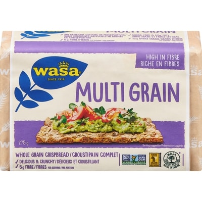 Wasa Crisp Bread, Multigrain 275 g, $1.64/100g