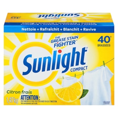 Sunlight Poudre Citron frais 1.47 kg, 0,51 $/100g