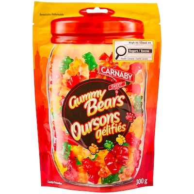 Carnaby Sweet Oursons gommeux 300 g, 0,93 $/100g