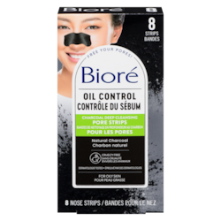 Deep Cleansing Charcoal Pore Strips for Instant Pore Unclogging and Blackhead Removal, 8ct