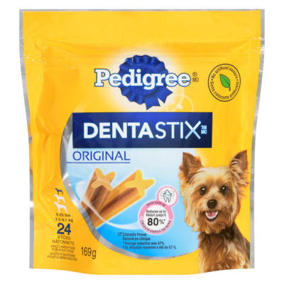 Pedigree Gâteries pour chiens saveur originale format mini, emballage de 24 169 g, 4,14 $/100g
