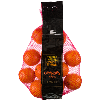 Délices du Marché Orange navel 2.27 kg, 0,44 $/100g