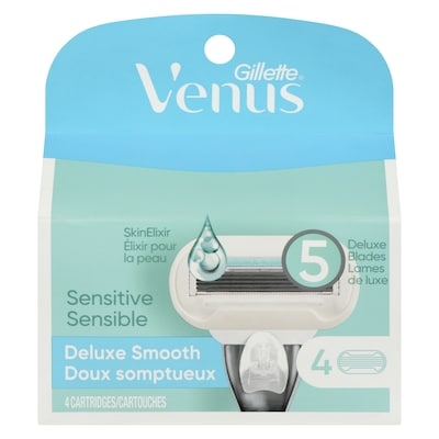 Gillette Venus Embrace Venus Extra Smooth Sensitive Women's Blade - 4 Refills 4 ea, $6.62/1ea