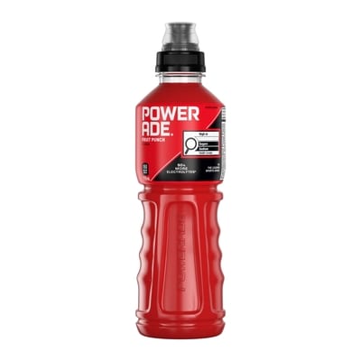 Powerade Sports Drink Fruit Punch Bottle 710 ml, $0.14/100ml