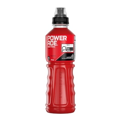 Powerade Sports Drink Fruit Punch Bottle 710 ml, $0.38/100ml
