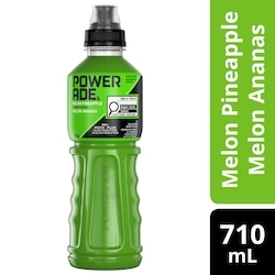Powerade Sports Drink Melon et ananas Bouteille 710 ml, 0,42 $/100ml