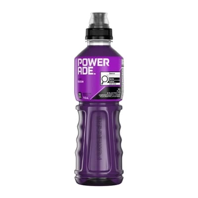 Powerade Sports Drink Raisin Bouteille 710 ml, 0,25 $/100ml