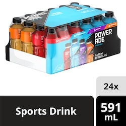 Powerade Sports Drink Variety Bottles - 24x591.0 ml | Zehrs