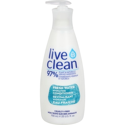 Live Clean Revitalisant hydratant eau fraîche 750 ml, 2,27 $/100ml