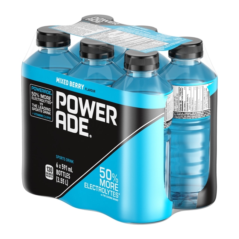 Sports Drink Mixed Berry Bottles