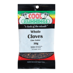 Cool Runnings Whole Cloves 30 g, $10.97/100g