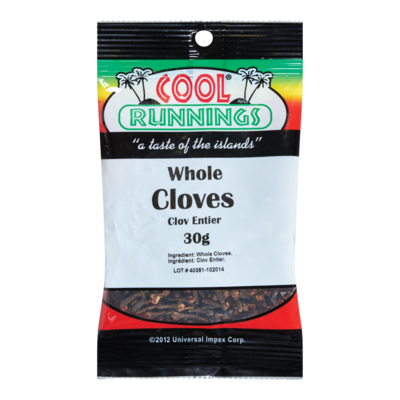 Cool Runnings Whole Cloves 30 g, $10.97/100g
