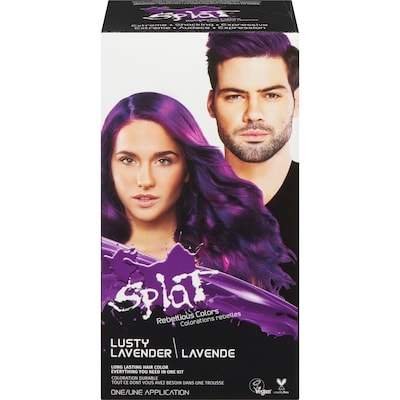 Splat Complete Color and Bleach Kit, Lusty Lavender 1 ea, $17.49/1ea