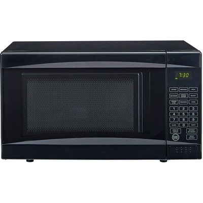 Everyday Essentials Black Microwave, 0.7 cu ft 1 ea, $90.00/1ea