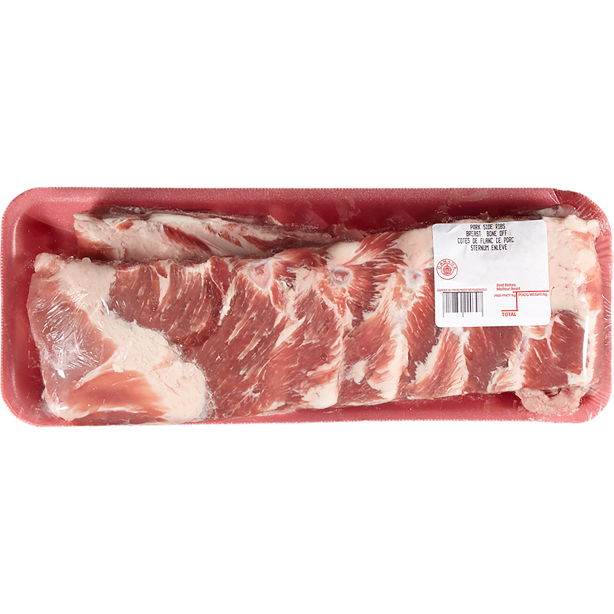 Pork Side Ribs Portions