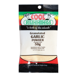 Cool Runnings Poudre d’ail, granulée 50 g, 4,50 $/100g