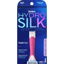 Hydro Silk TrimStyle Women’s Razor & Bikini Trimmer, 1 Handle and 1 Refill
