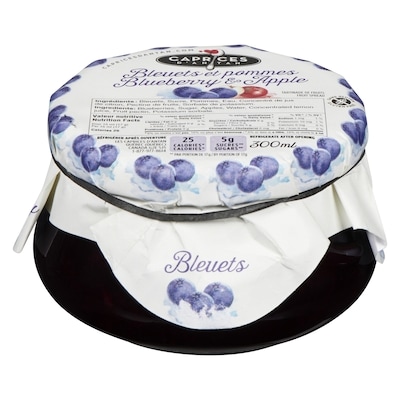 Les Caprices d’antan Tartinade De Fruits Bleuets Et Pommes 300 ml, 2,16 $/100ml