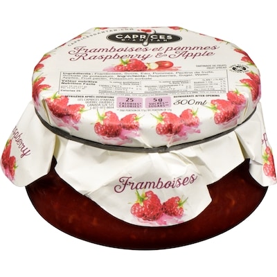 Les Caprices D'Antan Fruit Spread Raspberry & Apple 300 ml, $2.16/100ml