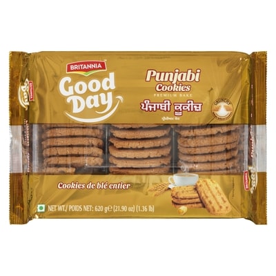Britannia Punjabi Cookies 620 g, $1.05/100g