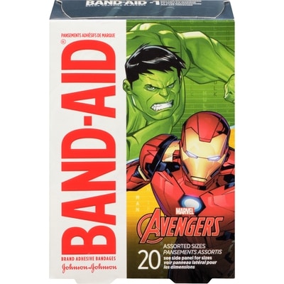 Band-Aid Avengers 20 ea, $0.30/1ea
