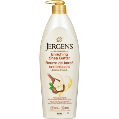 Jergens Enriching Shea Butter Moisturizer  620 ml, $1.64/100ml