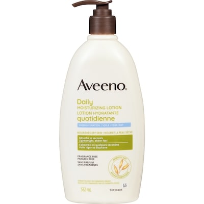 Aveeno Daily Moisturizing Lotion, Sheer Hydration 532 ml, $2.63/100ml