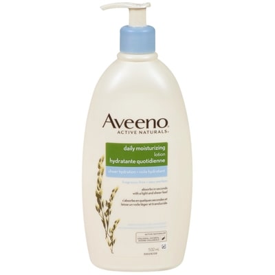Aveeno Lotion hydratante quotidienne voile hydratant 532 ml, 2,48 $/100ml