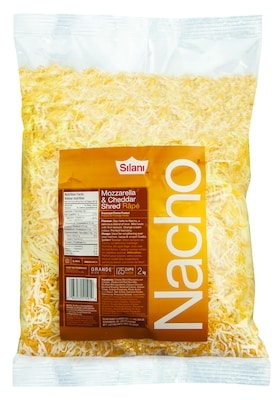 Silani Mélange de fromage râpé pour nachos 2 kg, 1,35 $/100g