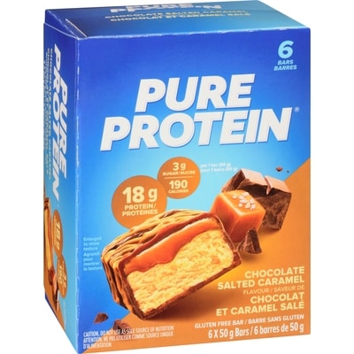 Barres de chocolat et caramel salé pack économique