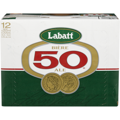 Labatt 50 12 Pack, Cans (ID required at pick-up) 12x355.0 ml, $0.59/100ml