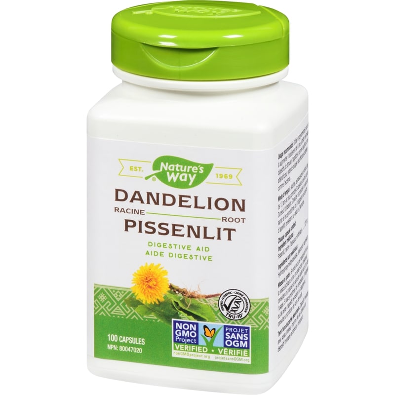 Dandelion Root 100 Vegetarian Capsules