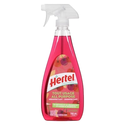 Hertel All Purpose Disinfectant Cleaner, Cherry & Almond 700 ml, $0.54/100ml