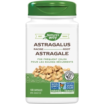 Nature’s Way Capsules de racine d’astragale 100 ea, 0,16 $/1ch