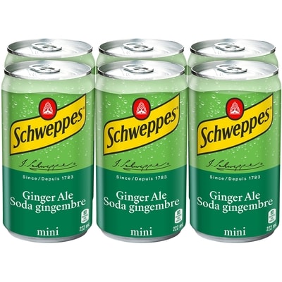 Schweppes Ginger Ale      6x222.0 ml, $0.34/100ml