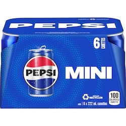 Pepsi Pepsi Boissons gazeuses 6x222.0 ml, 0,40 $/100ml