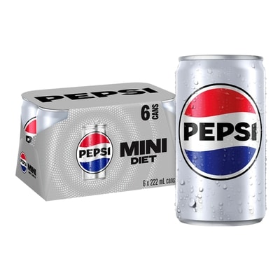 Pepsi Diet Cola 6x222.0 ml, $0.41/100ml