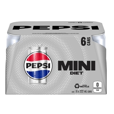 Pepsi Diet Cola 6x222.0 ml, $0.41/100ml