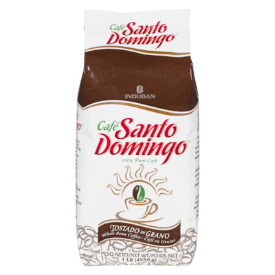 Santo Domingo Café Santo Domingo en grains 454 g, 2,20 $/100g