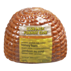 No Name Honey Ham Club Pack 1.3 kg, $1.23/100g