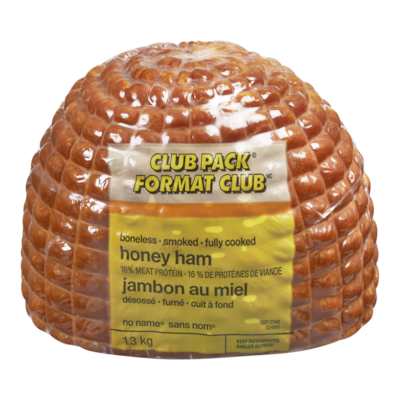 Sans Nom Jambon miel format club 1.3 kg, 1,31 $/100g
