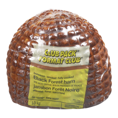 Sans Nom Jambon Forêt-Noire 1.3 kg, 1,54 $/100g