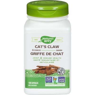 Nature's Way Cats Claw Bark 100 count 100 ea, $0.16/1ea