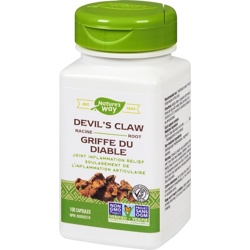 Devils Claw Root Joint Inflammation Relief 100 Vegetarian Capsules