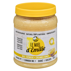 Le Miel d’Émilie White Churned Honey 500 g, $1.80/100g